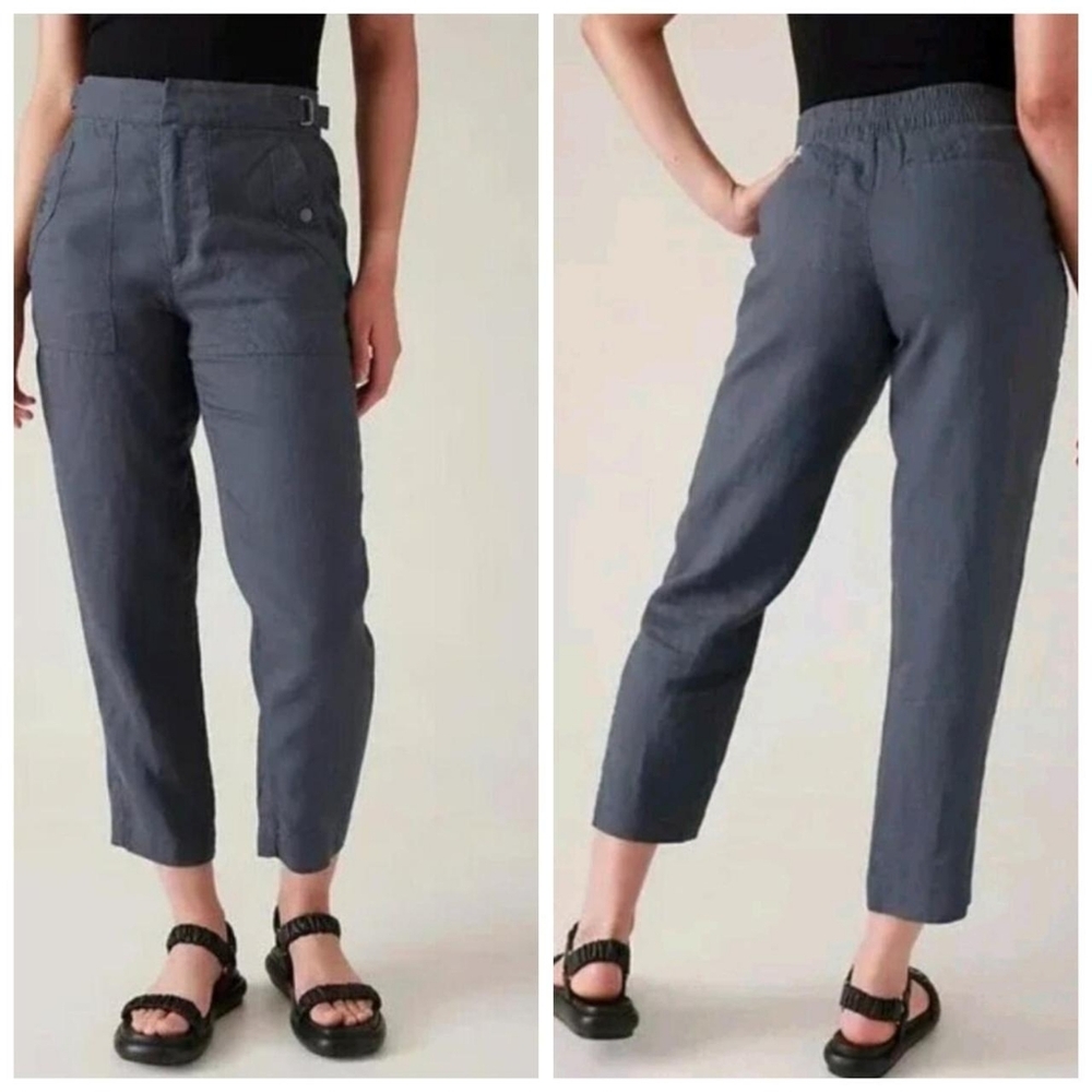 Athleta Voyager Linen Pants |Size 8